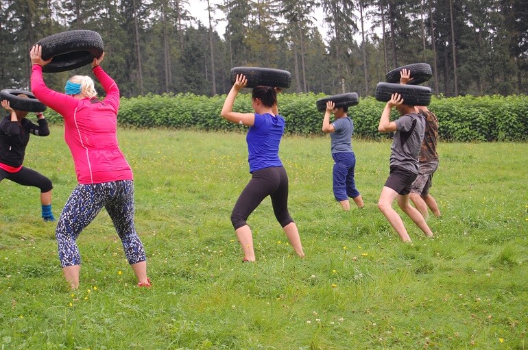 Boot Camp aktywny obóz
