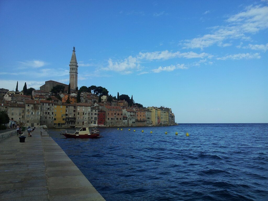 widok na Rovinj