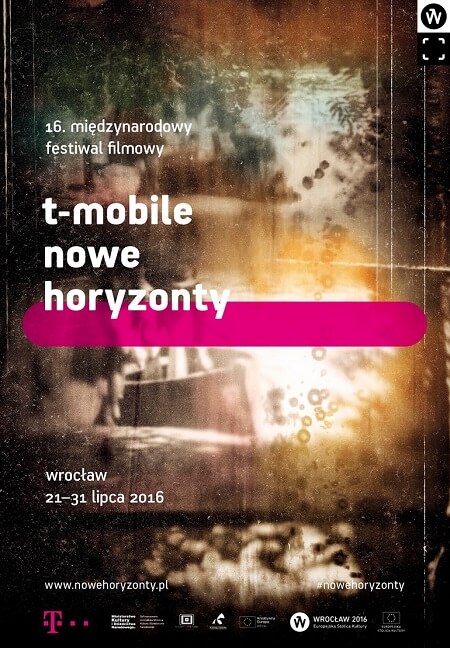 Oficjalny plakat festiwalu Nowe Horyzonty