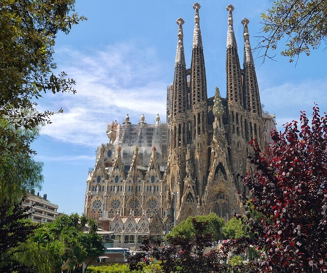 Katedra Sagrada Familia w Hiszpanii