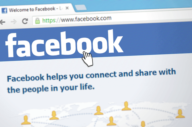 Strona internetowa Facebooka