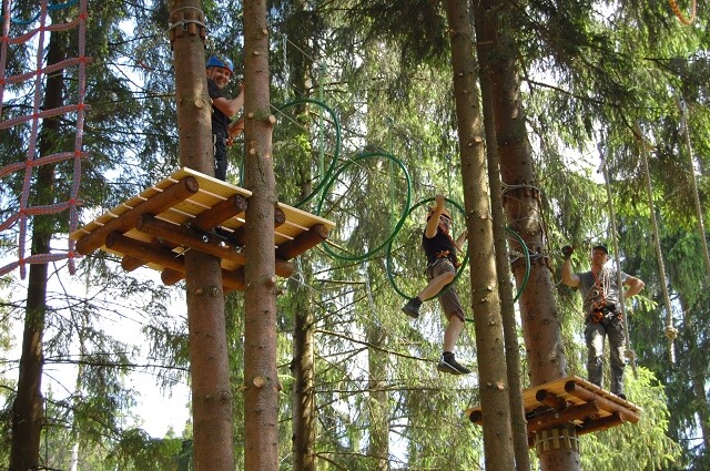 Park linowy w Istebnej