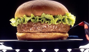 hamburger z sałatą