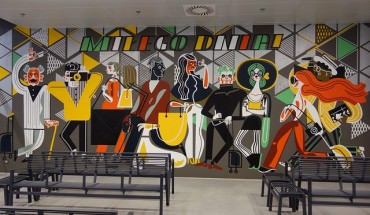 mural w Łodzi