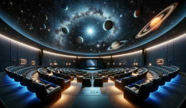 sala widowiskowa w planetarium