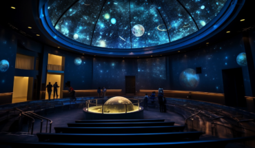 sala widowiskowa w planetarium
